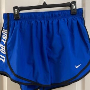 Blue Nike Running Shorts- large